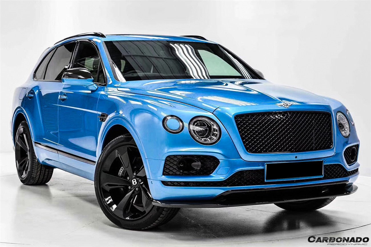 2016 - 2019 Bentley Bentayga OD Style Carbon Fiber Front Lip
